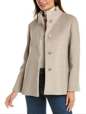 Cinzia Rocca Icons Wool-Blend Coat